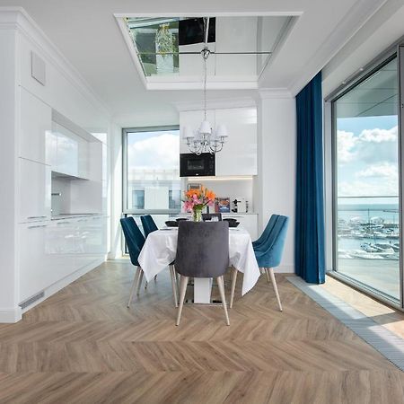 غدينيا Yacht Park Premium Apartment Sea View المظهر الخارجي الصورة