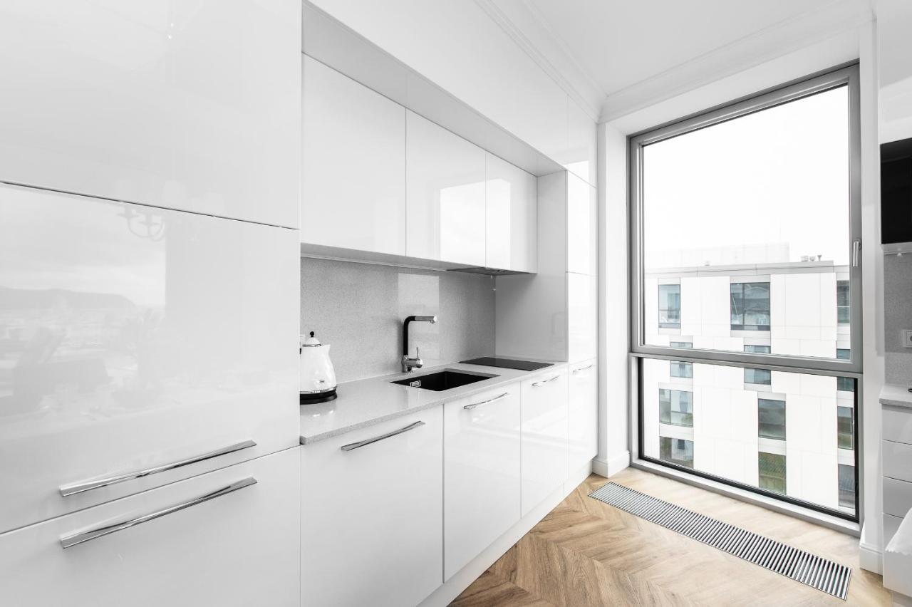 غدينيا Yacht Park Premium Apartment Sea View المظهر الخارجي الصورة