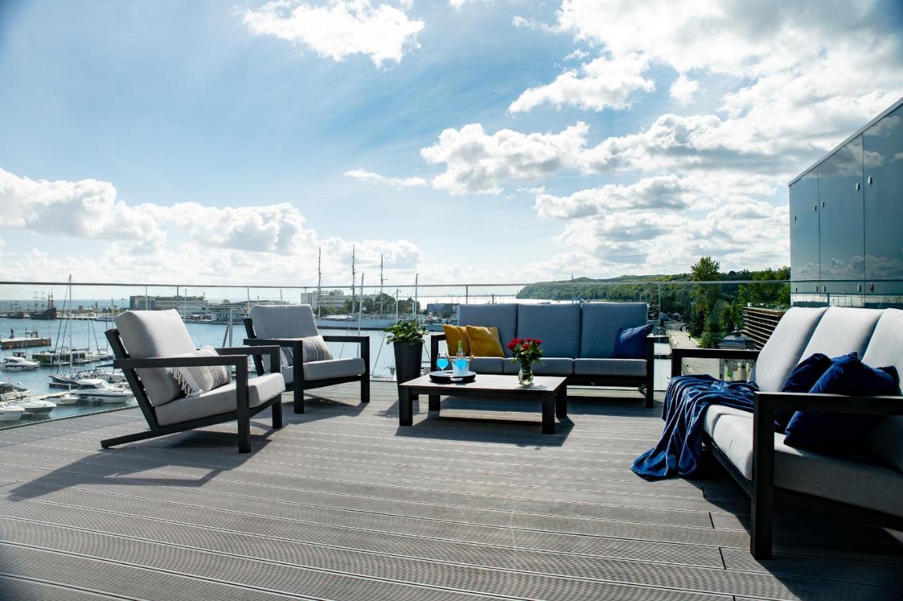 غدينيا Yacht Park Premium Apartment Sea View المظهر الخارجي الصورة